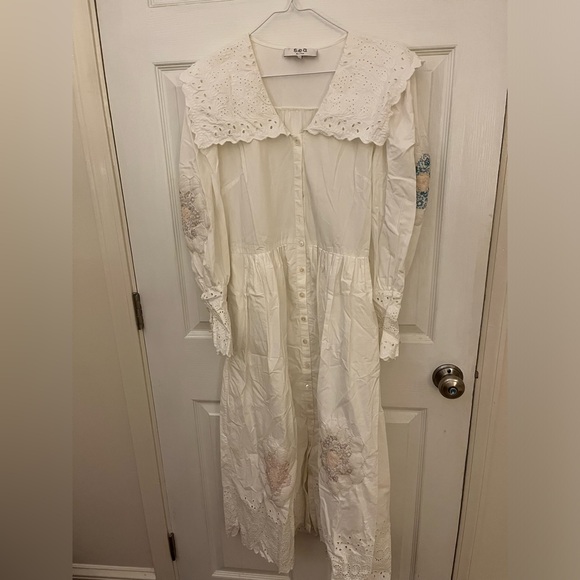 SEA New York patchwork dress - Picture 3 of 4